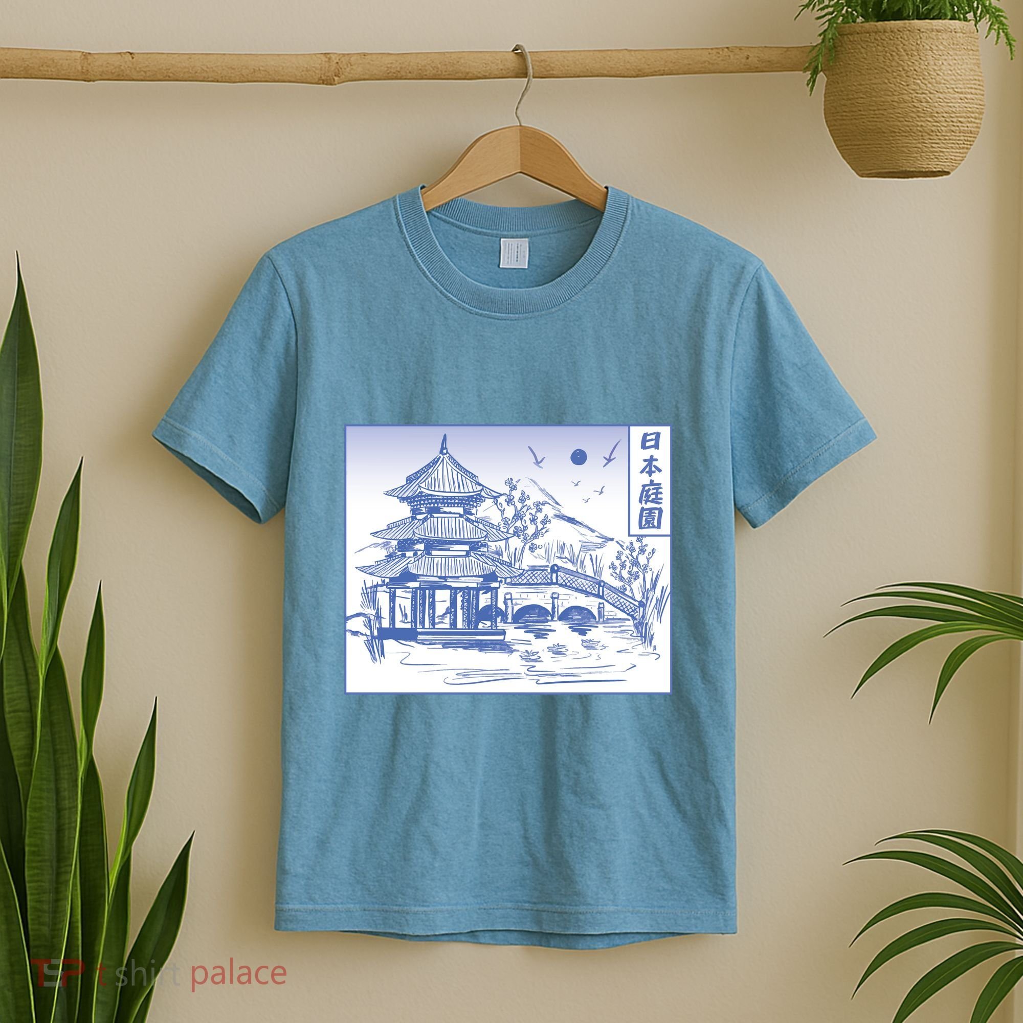 Japanese Garden Line T-Shirt