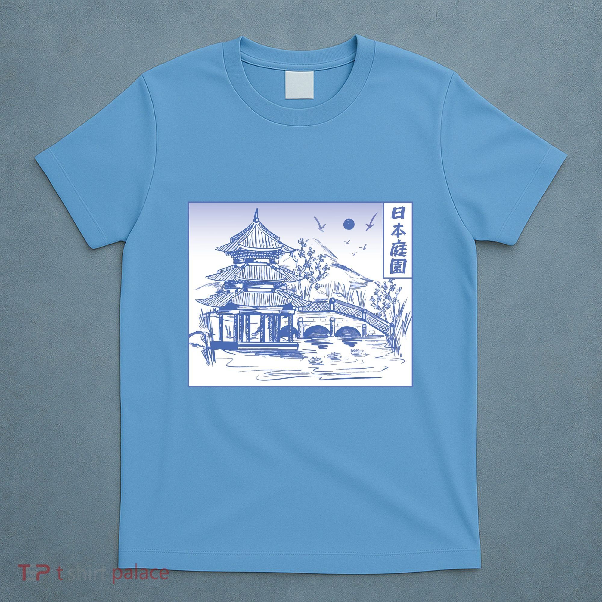 Japanese Garden Line T-Shirt