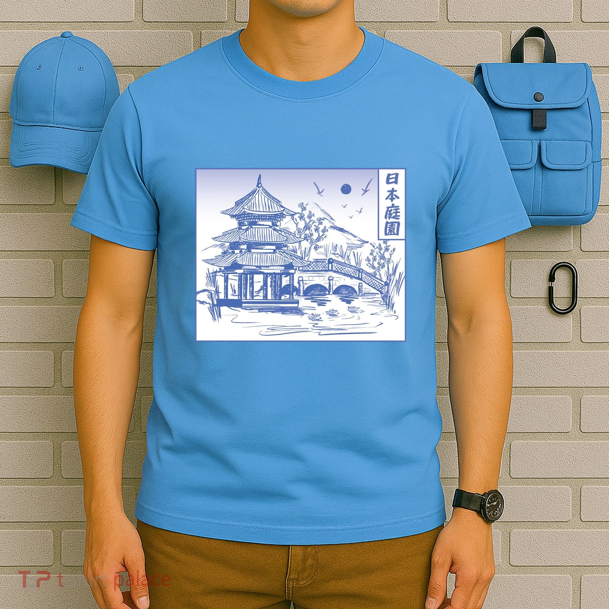 Japanese Garden Line T-Shirt