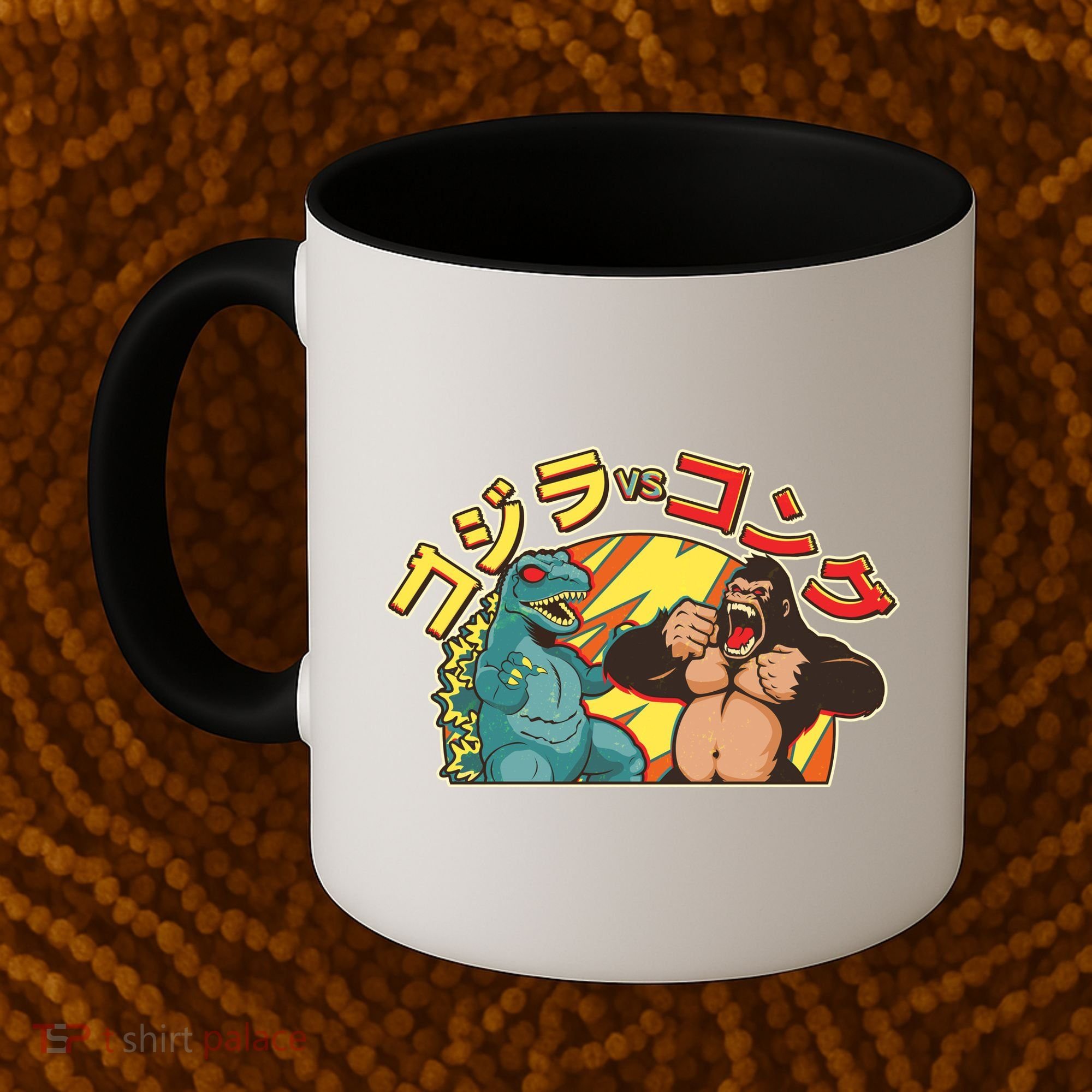 Japanese Zilla Verse Kong Retro Monster Coffee Mug