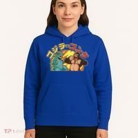 Japanese Zilla Verse Kong Retro Monster Hoodie thumb 5