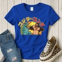 Japanese Zilla Verse Kong Retro Monster Women's T-Shirt thumb 3