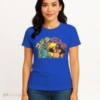 Japanese Zilla Verse Kong Retro Monster Women's T-Shirt thumb 4