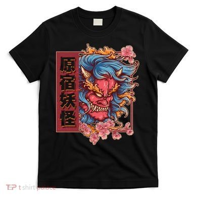 Japanese Harajuku Yokai Oni Monster T-Shirt