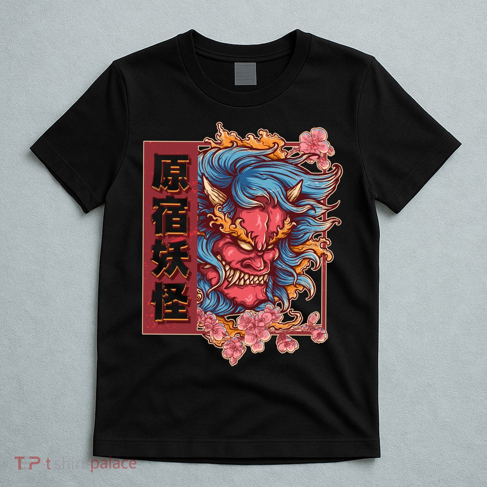 Japanese Harajuku Yokai Oni Monster T-Shirt