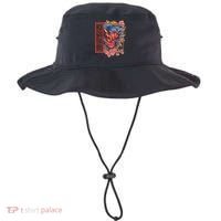 Japanese Harajuku Yokai Oni Monster Bucket Hat thumb 0