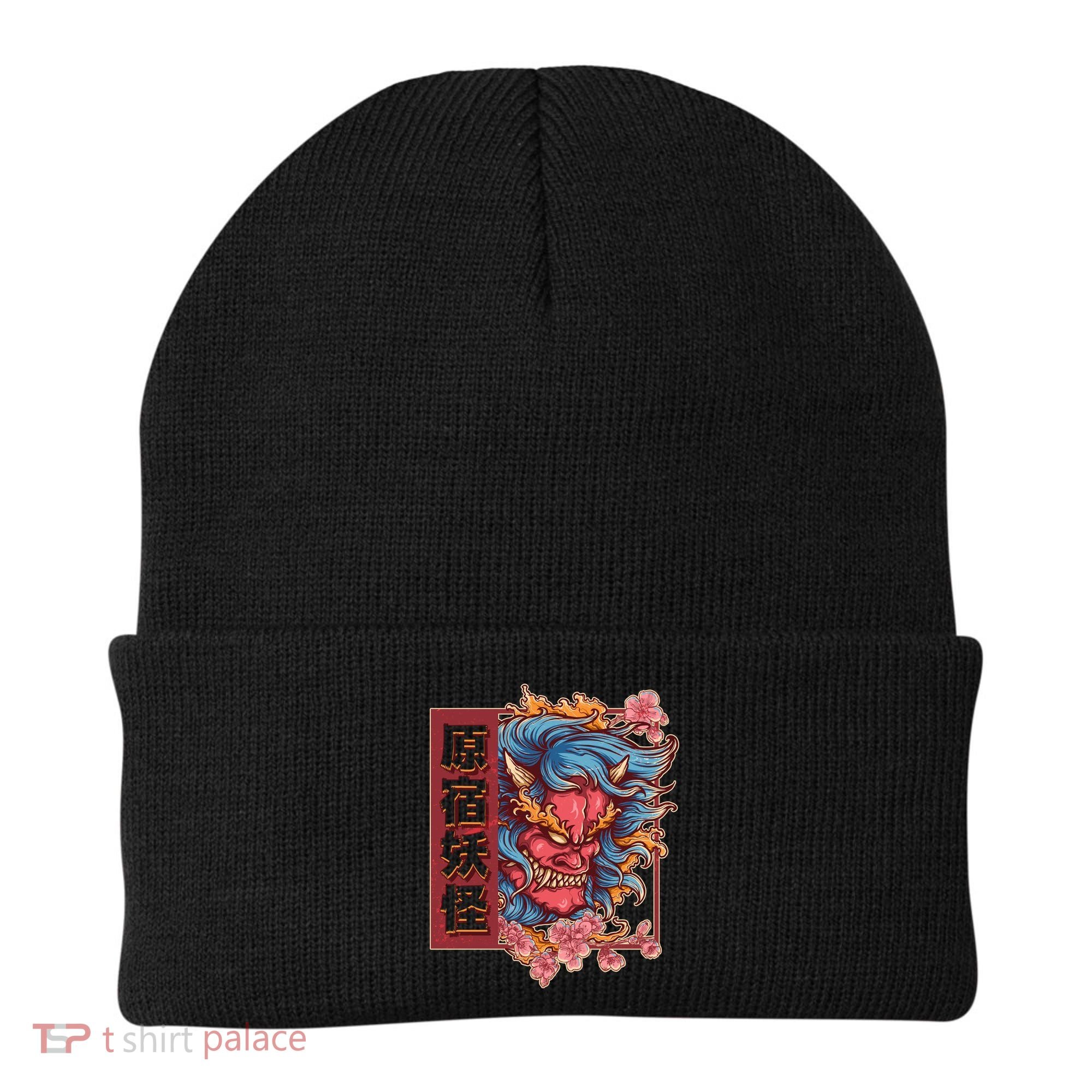 Japanese Harajuku Yokai Oni Monster Beanie