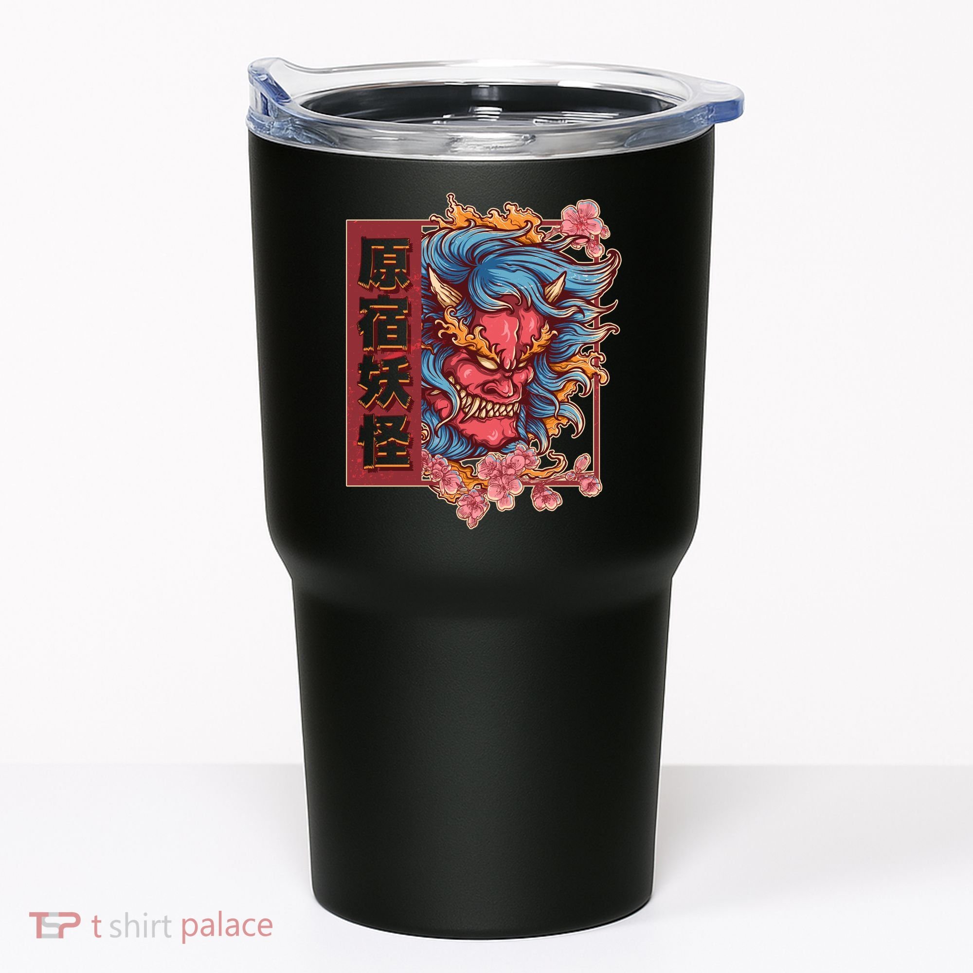 Japanese Harajuku Yokai Oni Monster Tumbler