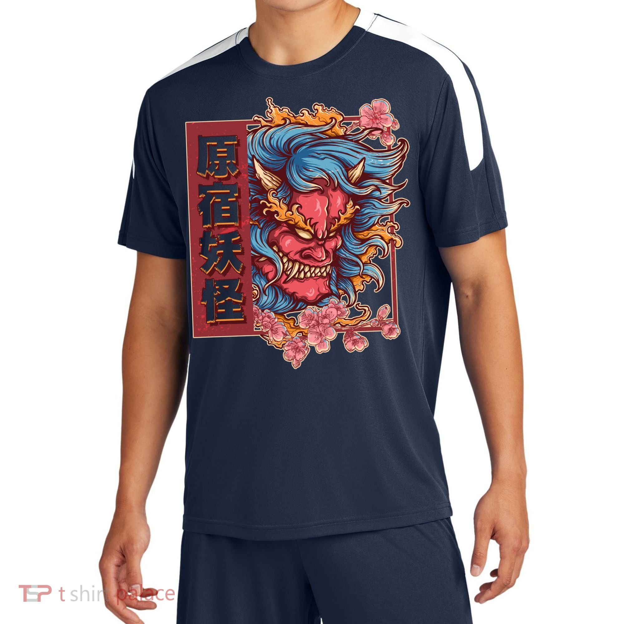 Japanese Harajuku Yokai Oni Monster Sport-Tek Competitor United Soccer Jersey