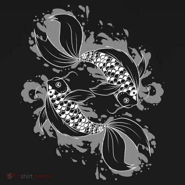 Japanese Koi Pisces Doggie Tank