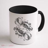 Japanese Koi Pisces Coffee Mug thumb 1