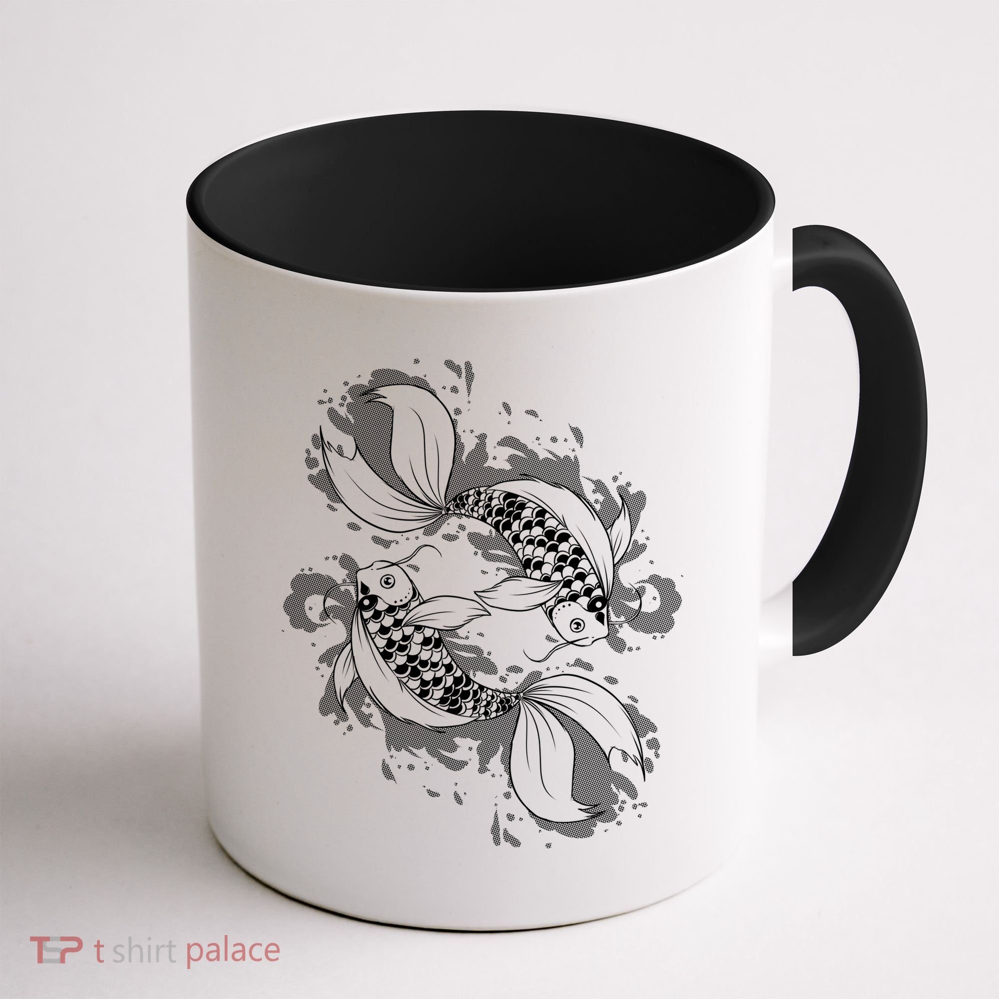 Japanese Koi Pisces Coffee Mug
