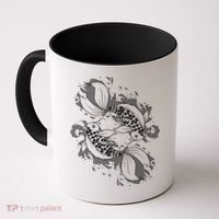 Japanese Koi Pisces Coffee Mug thumb 0