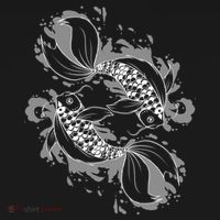 Japanese Koi Pisces Pajama Set thumb 2