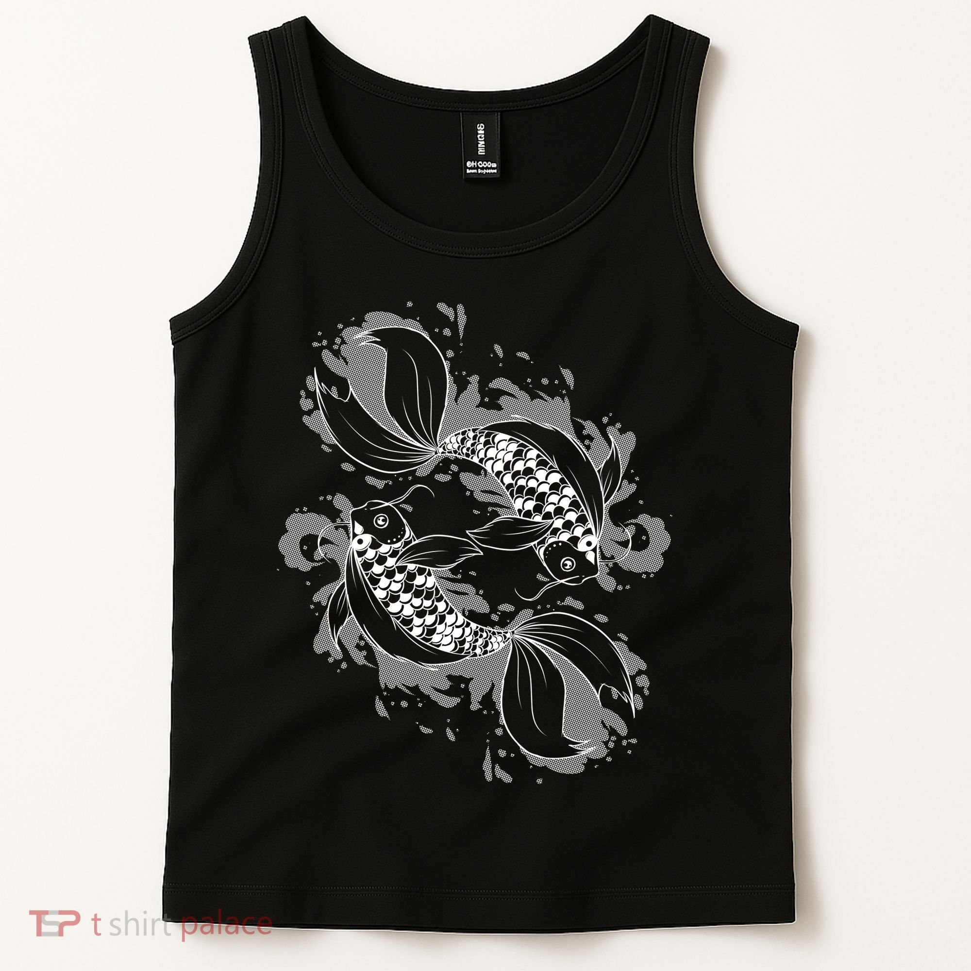Japanese Koi Pisces Tank Top