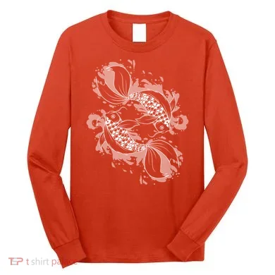 Japanese Koi Pisces Long Sleeve Shirt