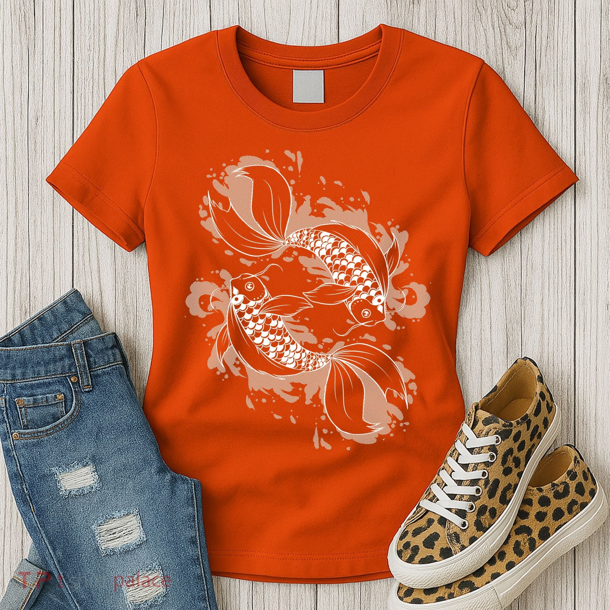 Japanese Koi Pisces Women's T-Shirt
