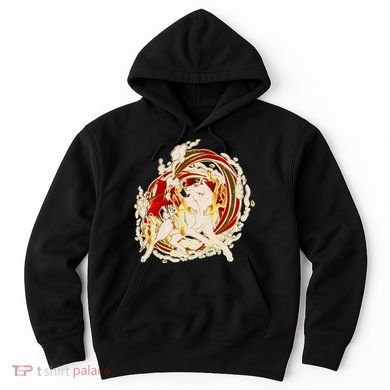 Japanese Mythology Okami Wolf Hoodie