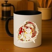 Japanese Mythology Okami Wolf Coffee Mug thumb 4