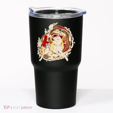 Japanese Mythology Okami Wolf Tumbler