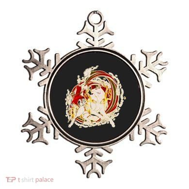 Japanese Mythology Okami Wolf Ornament