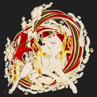 Japanese Mythology Okami Wolf Hat thumb 2