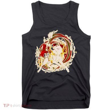 Japanese Mythology Okami Wolf Tank Top