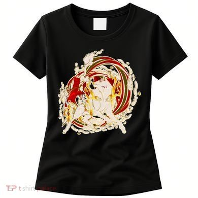 Japanese Mythology Okami Wolf Women's T-Shirt