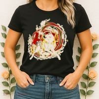Japanese Mythology Okami Wolf Women's T-Shirt thumb 2