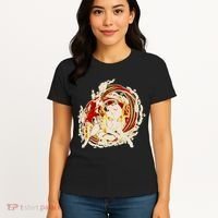 Japanese Mythology Okami Wolf Women's T-Shirt thumb 4