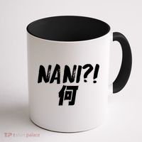 Japanese NANI WHAT Coffee Mug thumb 1