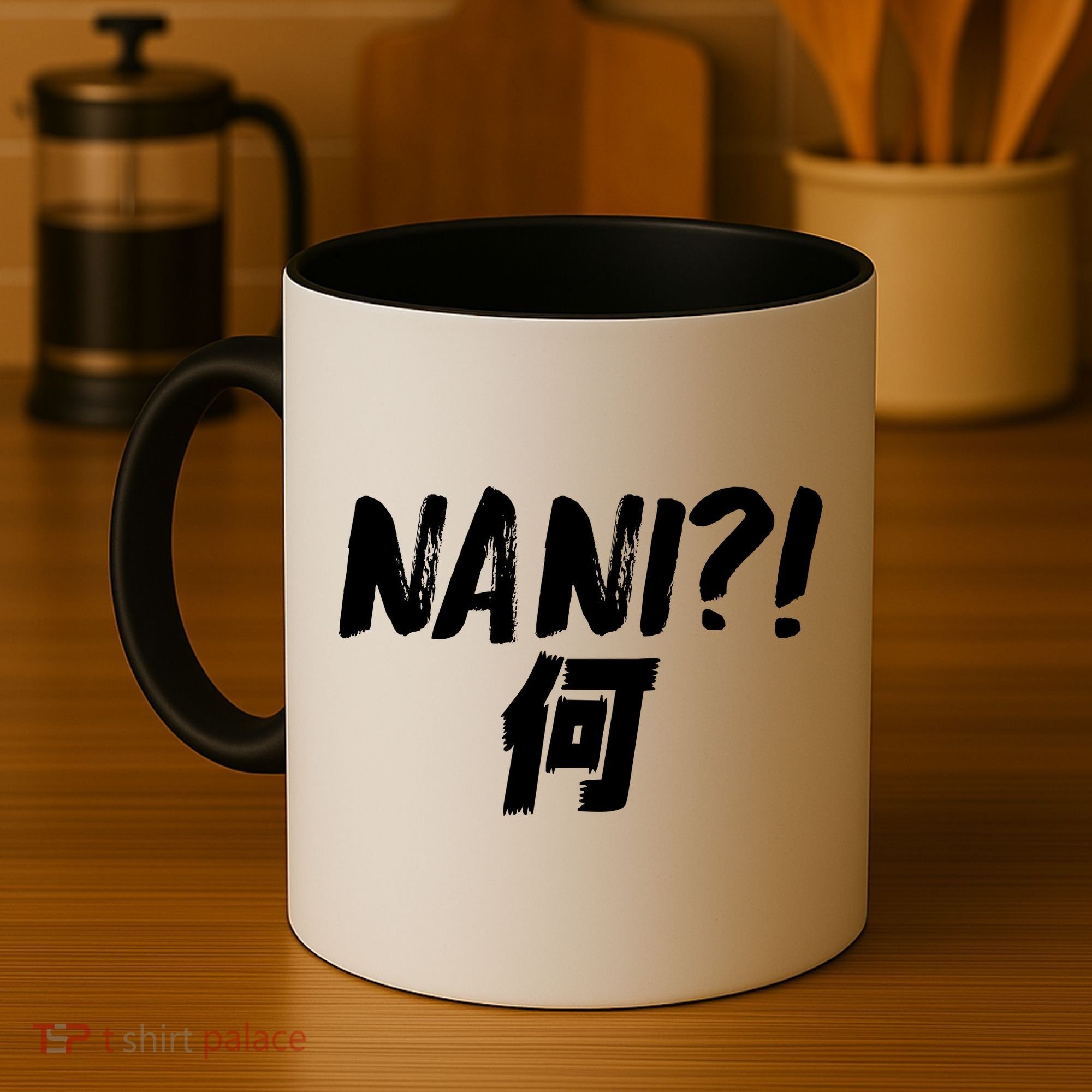 Japanese NANI WHAT Coffee Mug
