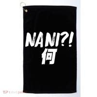 Japanese NANI WHAT Golf Towel thumb 0