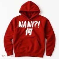 Japanese NANI WHAT Hoodie thumb 0