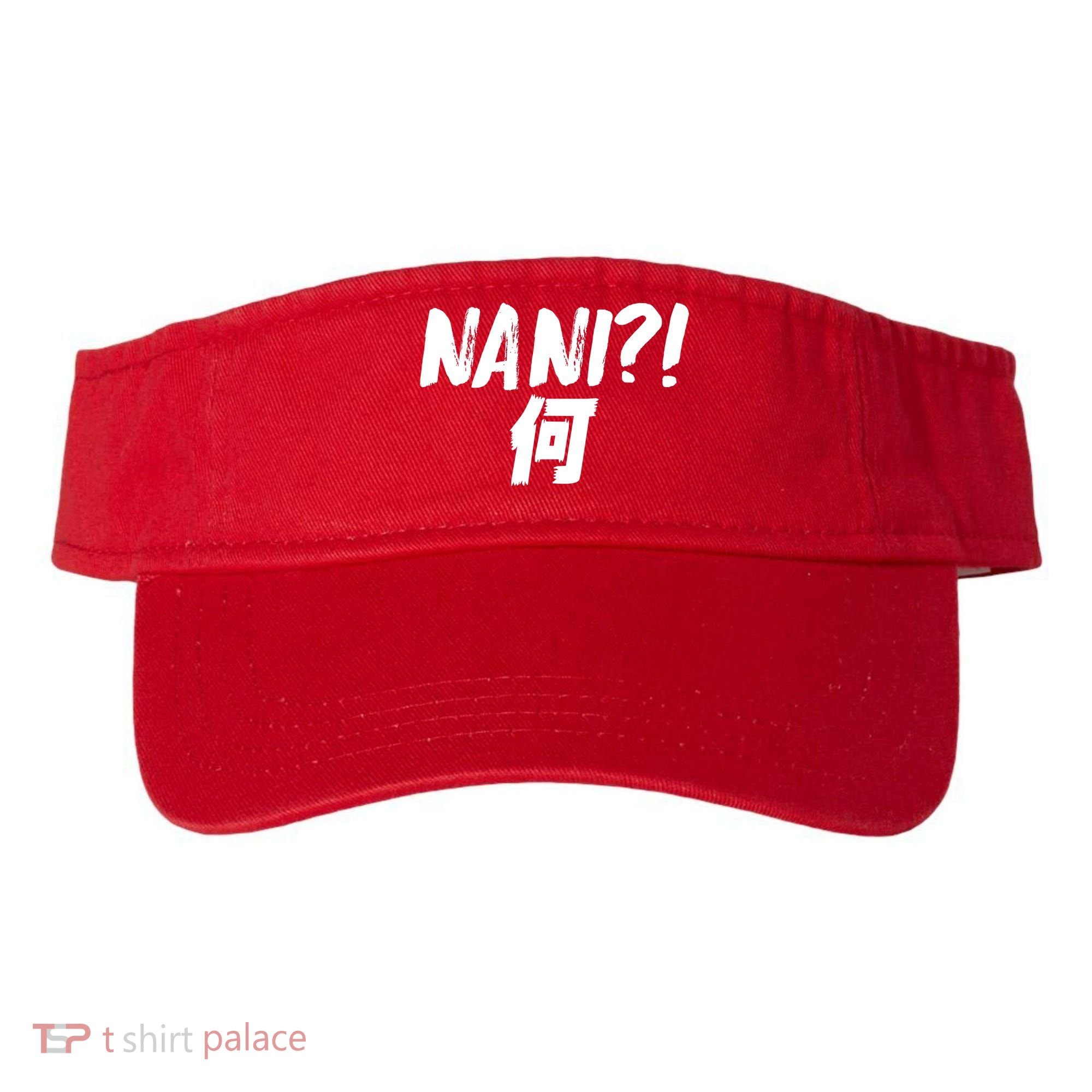 Japanese NANI WHAT Visor