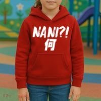 Japanese NANI WHAT Kids Hoodie thumb 3