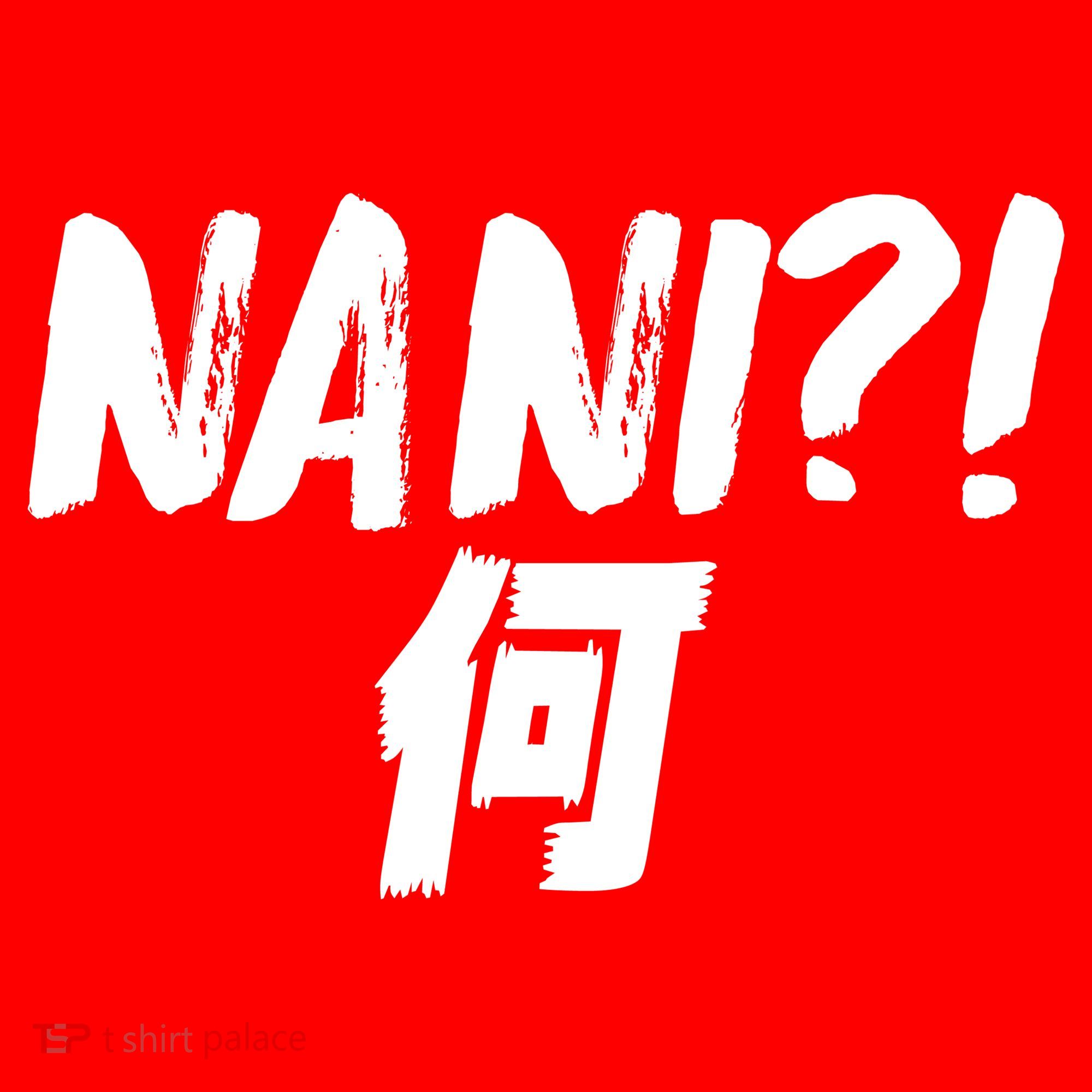 Japanese NANI WHAT Kids T-Shirt
