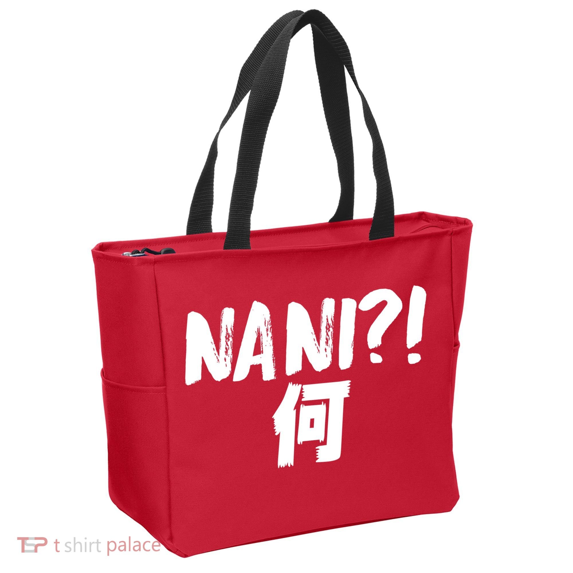 Japanese NANI WHAT Tote Bag