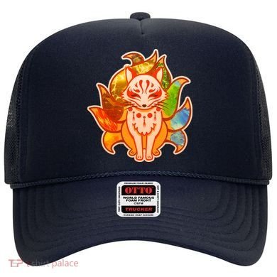 Japanese Nine Tails Kitsune Fox Elements Seasons Hat