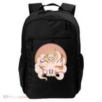 Japanese Nine Tails Kitsune Fox Emblem Pattern Backpack thumb 0
