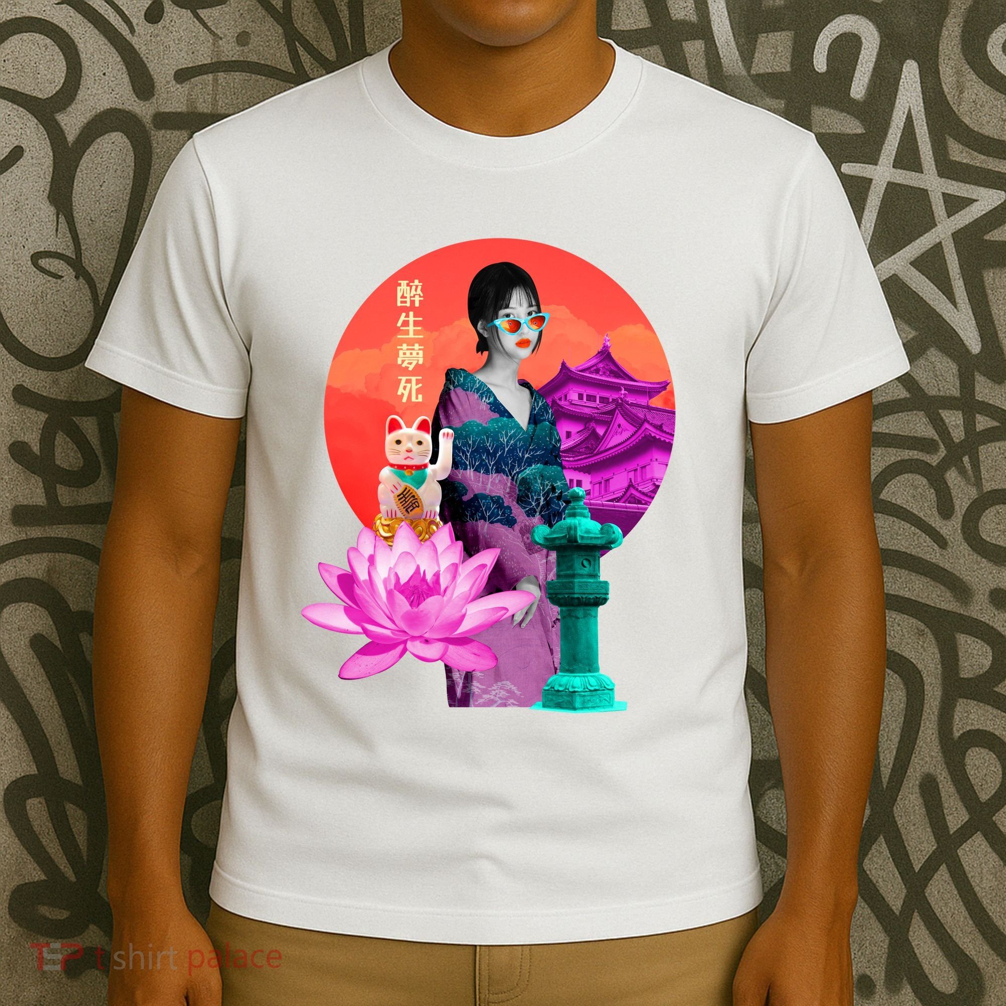 Japanese Photo Temple T-Shirt