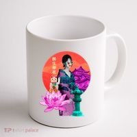 Japanese Photo Temple Coffee Mug thumb 1