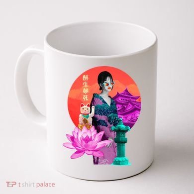 Japanese Photo Temple Coffee Mug
