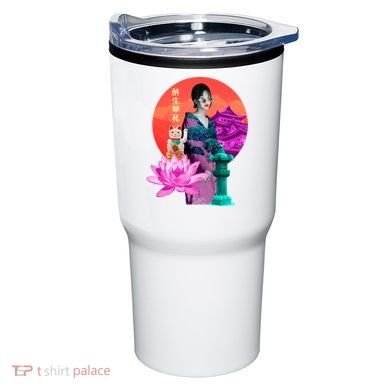 Japanese Photo Temple Tumbler