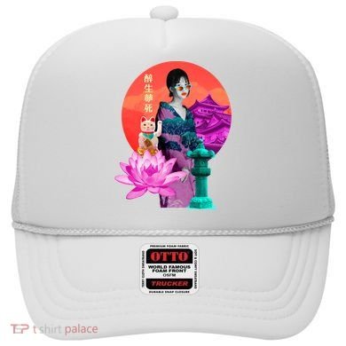 Japanese Photo Temple Hat