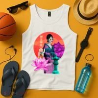 Japanese Photo Temple Tank Top thumb 4