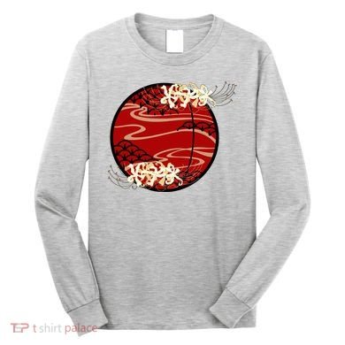 Japanese Spider Lily Long Sleeve Shirt
