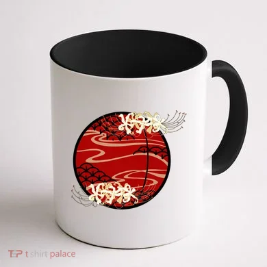 Japanese Spider Lily Coffee Mug back