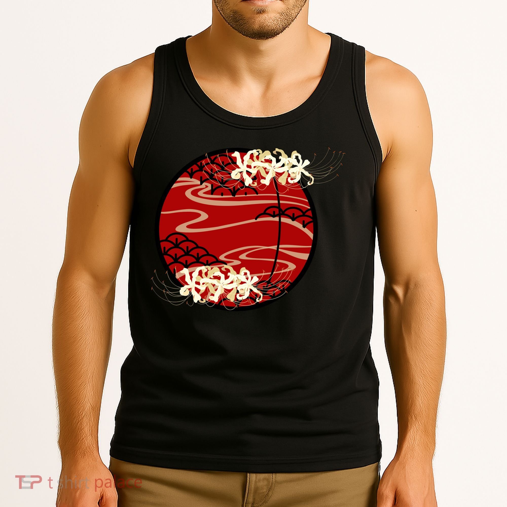 Japanese Spider Lily Tank Top