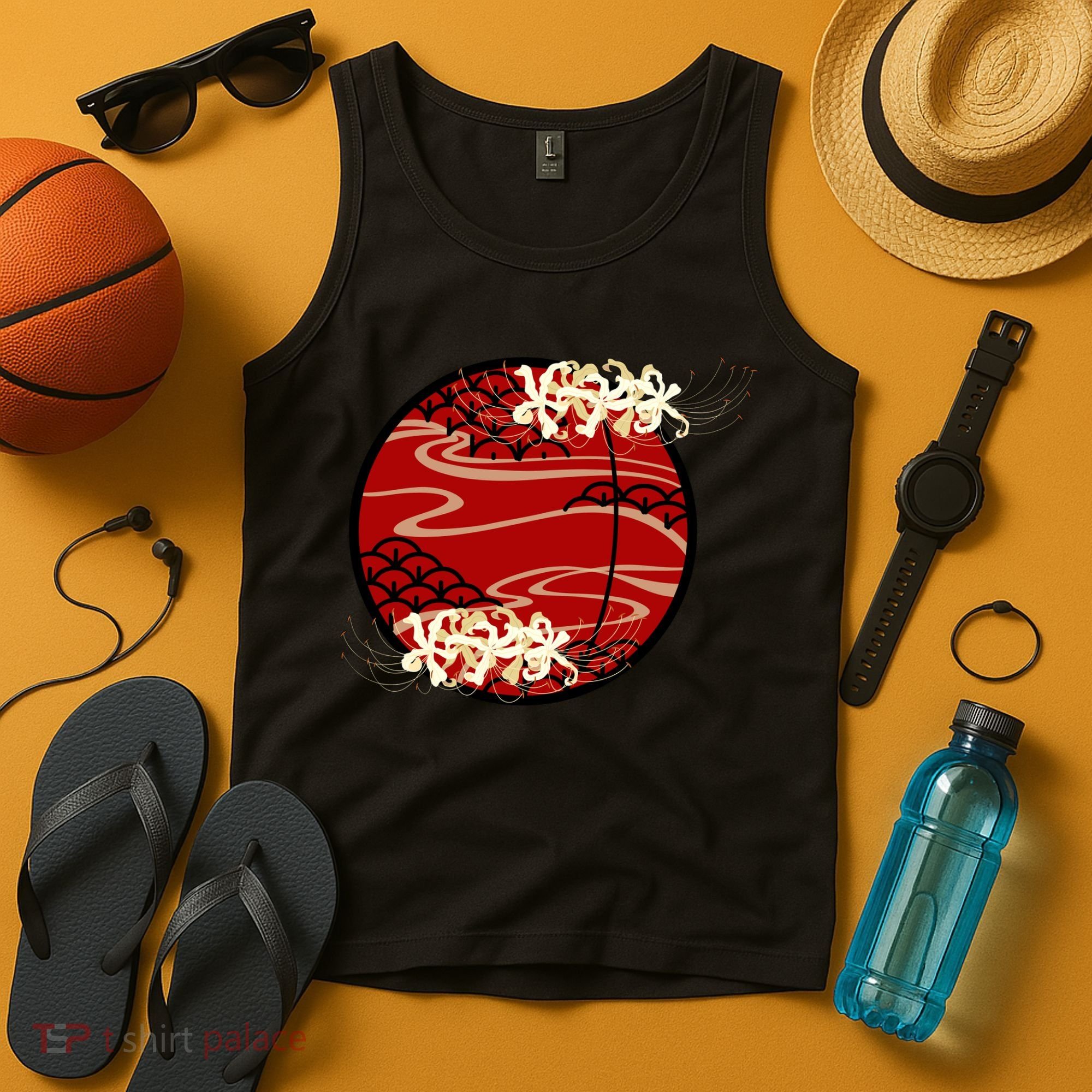 Japanese Spider Lily Tank Top